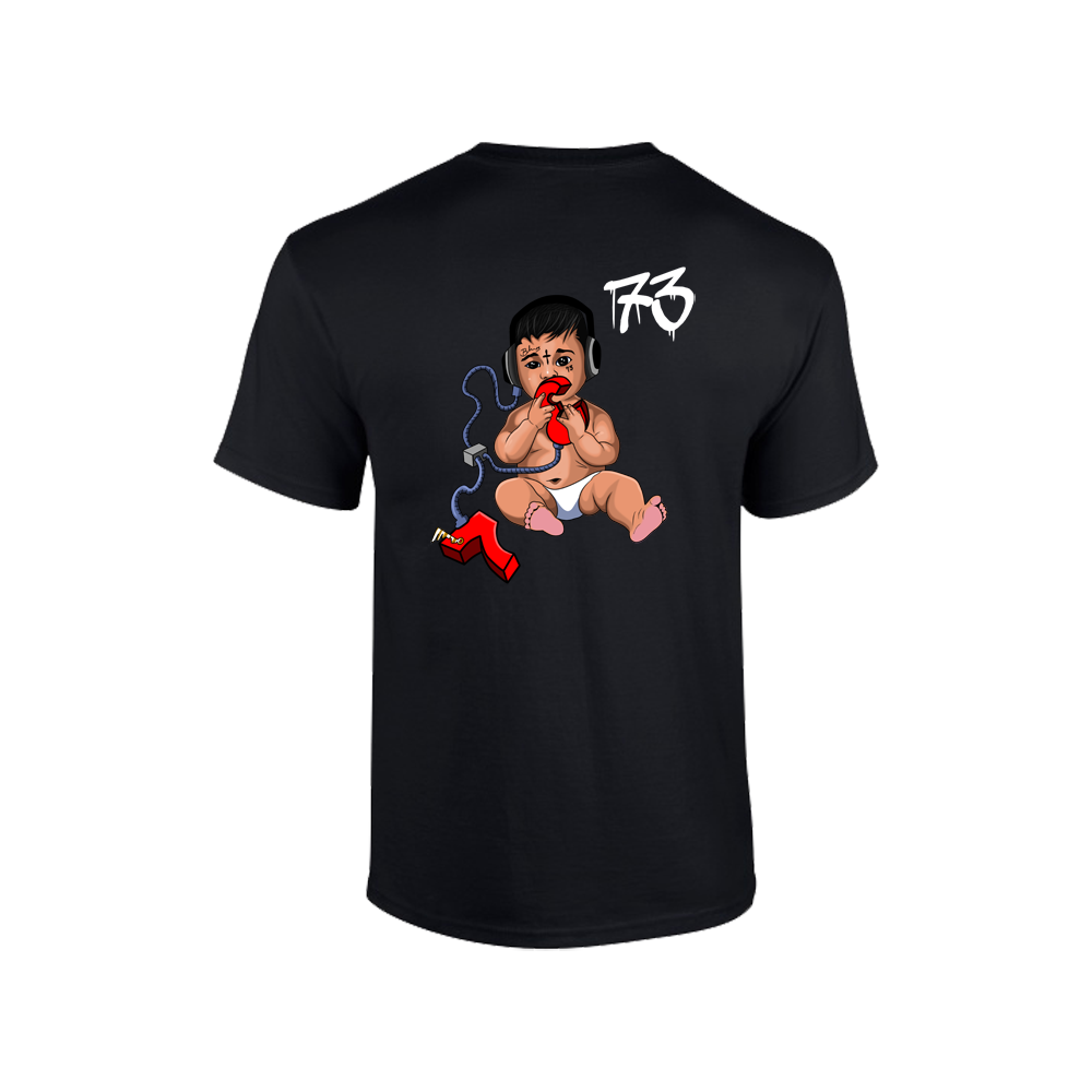 Bitch Cuero Black T-Shirt Back