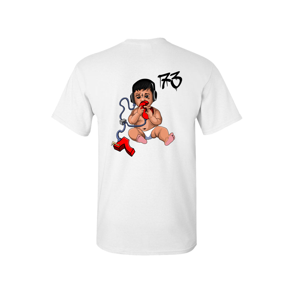 Bitch Cuero White T-Shirt Back