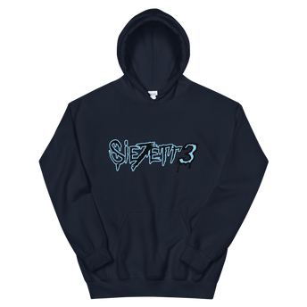 LABEL LOGO NAVY HOODIE + DIGITAL EP