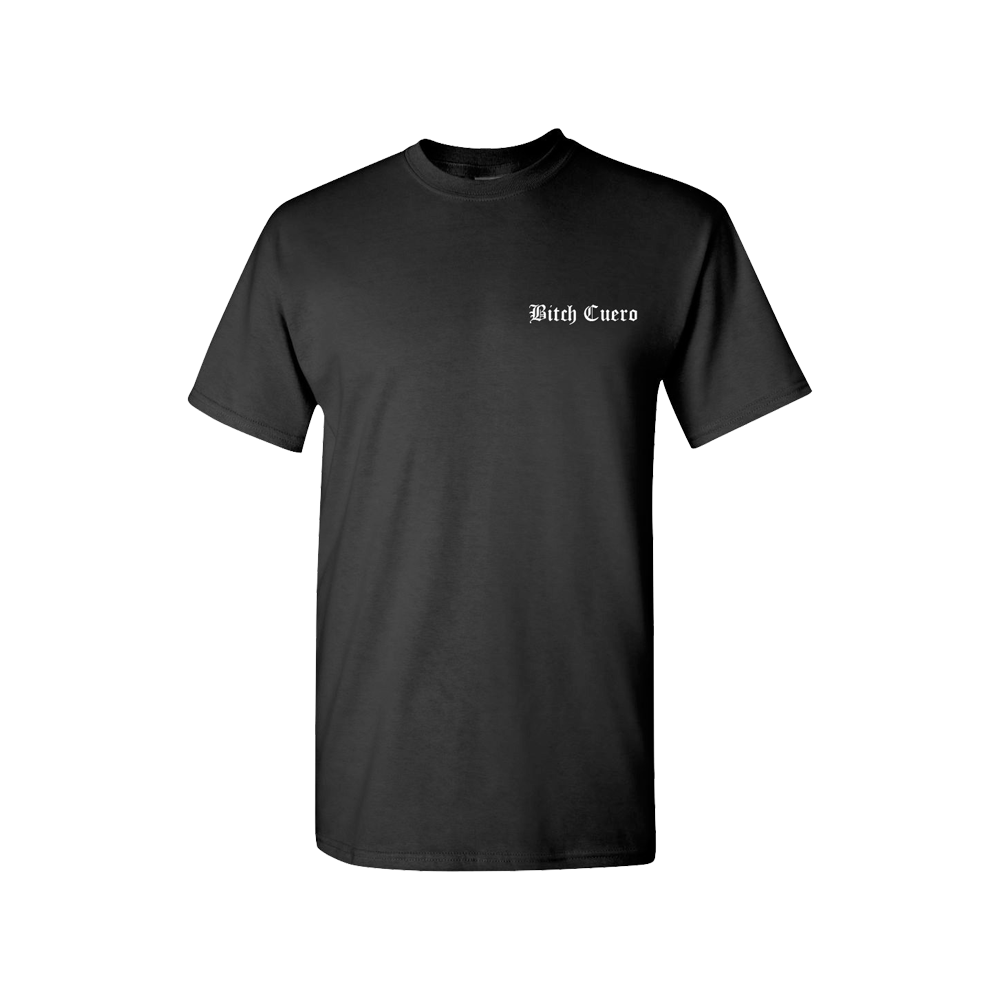 Bitch Cuero Black T-Shirt Front