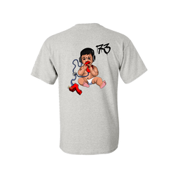 Bitch Cuero Grey T-Shirt